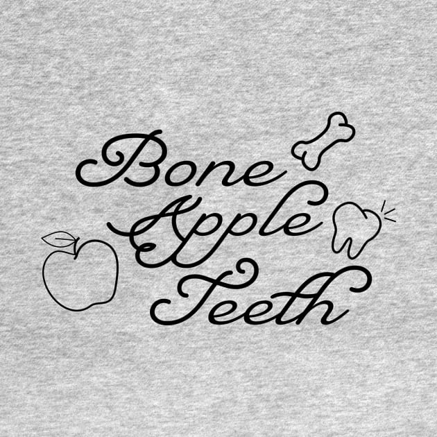 Bone Apple Teeth with Icons by kareemelk